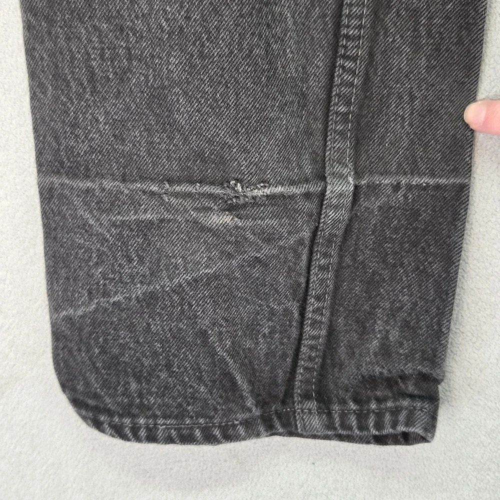 VTG‎ Levis 501 Jeans Mens Gray Made In USA Button Fly Straight 90s Fits 24x32